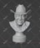 custom 3d head 3d bust 3d sculpture figurine potrait 3d head figure 3d face stl