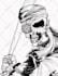 captivate your imagination with skeleton illustration