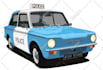 draw a detailed car vector