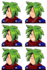 draw stardew valley style pixel art portrait and spritesheet