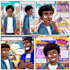draw you or any character as a boondocks cartoon style