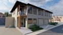 create modern 3d house exterior and interior design