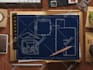 create professional blueprint artwork