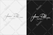 design calligraphy scripted name signature logo