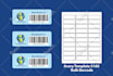 create label template sheet for print and design bulk label