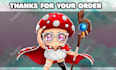 draw anime chibi character art for design character, fanart, kawaii