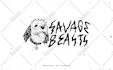 design hand drawn logo in 90s skate punk style