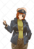 draw anime character for visual novel or game sprite