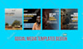 design canva template, social media design, post, ads for facebook, instagram