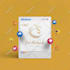 do islamic, ramadan, calendar event flyer poster design
