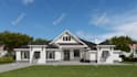 do amazing  3d rendering exterior design from your 2d files