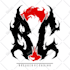 do custom hand drawn dark art horror and metal illustration