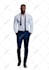 create beautiful african american character illustration