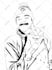 draw a clean line art portrait in less than 12 hours