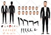 make 2d cartoon character sheet ready for animation