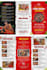 design modern restaurant menu redesign restaurant menu food menu flyer design