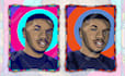 create high quality portrait pixel art