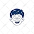 draw cute stickers vector art, simple icons, illustrations