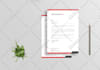 simple and nice looking letterhead word format within 4 hours