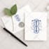 create vintage monogram design