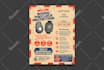design an awesome flyer, postcard, or brochure
