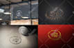 professional dog logo, pets animal cats design
