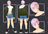 do character reference sheet your oc