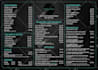 design a professional restaurant menu and food price list