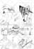 illustrate a black and white comic or manga page