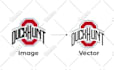 remake, resize, redo, update, modify, change, duplicate logo