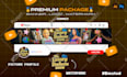 create banner and logo kids for youtube channel