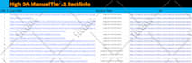 1000 seo backlinks high quality dofollow high da authority link building service