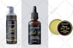 design modern and premium beard oil and beard balm box