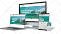 make 100 multi devices responsive website mockup or logo mockup in 6 h