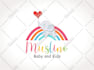 create kids baby store toyshop childcare daycare school logo