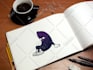 draw a fun cartoon character, mascot, logo design