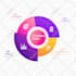 do infographic design, flowcharts, diagrams, and pie charts