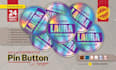 design badges, buttons, magnets, patches, pins, stickers
