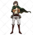 draw yourself as attack on titan character anime style