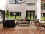 architectural interior design with realistic 3d rendering