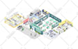 create modern isometric illustration