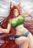 do anime fanart, digital art, vtuber, couple art and cartoon