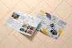 design business flyers, brochure, catalog, trifold