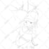 draw digital line art portrait from any photo