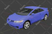 do 3d modeling low poly vehicle