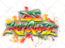 create your name in a graffiti style