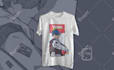 create a custom anime illustrated t shirt design
