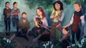 design and illustrate realistic characters