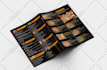 create menu and table tent design