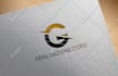 design initial letter monogram text logo